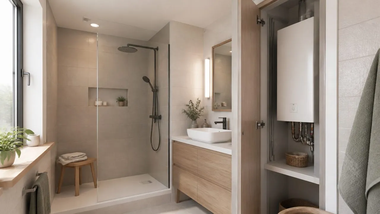 Chauffe-eau électrique instantané : puissance, débit et limites en salle de bain