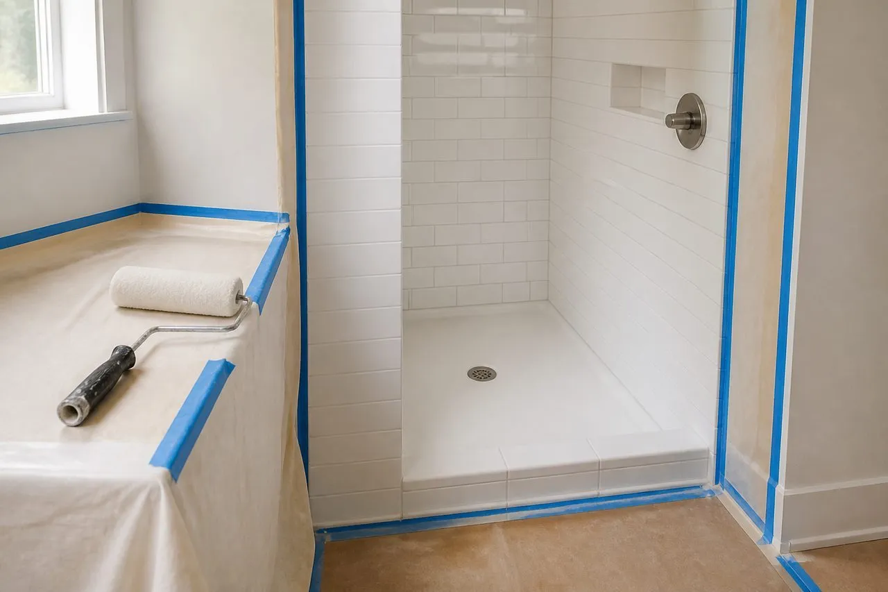 Peinture faience douche : choix, préparation et limites dans une zone humide
