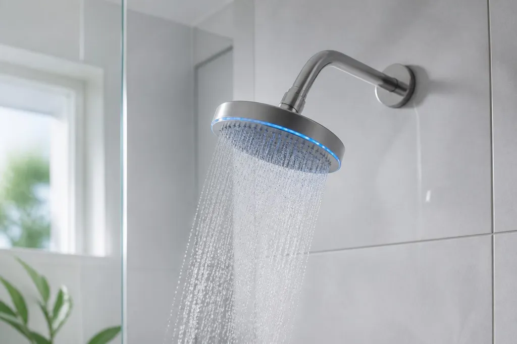 Pommeau de douche connecté : 5 raisons d’en installer un en 2026