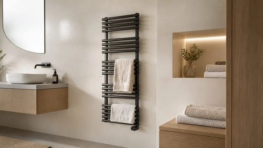 Radiateur design salle de bain : choisir puissance, style et confort