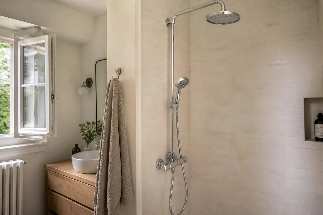 Colonne de douche Hansgrohe : choisir le bon modèle et réussir la pose